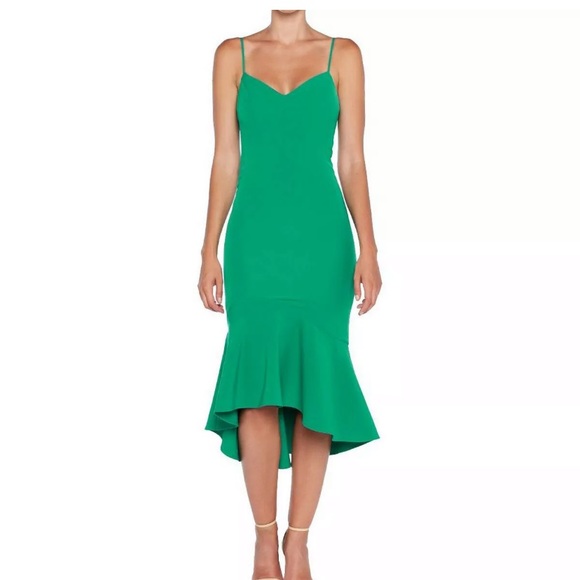 Bardot Dresses & Skirts - Green Bardot dress